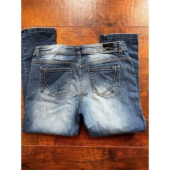 Womens Paper Denim&Cloth Straight Leg Cropped Jeans Sz 10/30 - Picture 5 of 5